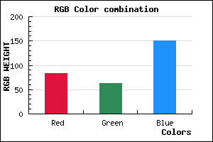 rgb background color #533F97 mixer