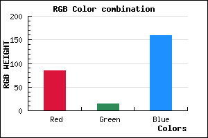 rgb background color #540F9F mixer