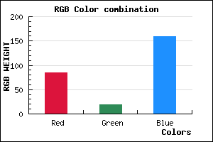 rgb background color #54139F mixer