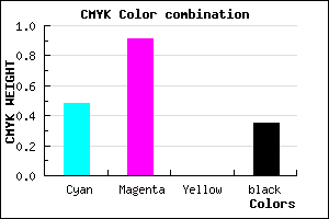 #560FA5 color CMYK mixer