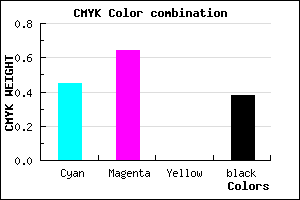 #56399D color CMYK mixer