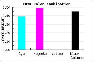 #56488D color CMYK mixer
