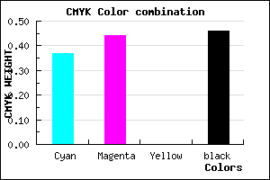 #564D89 color CMYK mixer