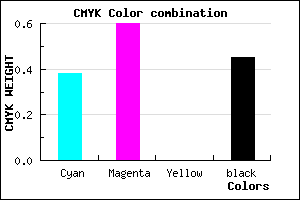 #57388C color CMYK mixer
