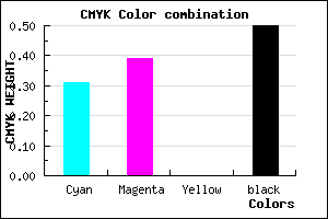 #574D7F color CMYK mixer
