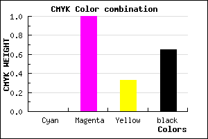 #59003C color CMYK mixer