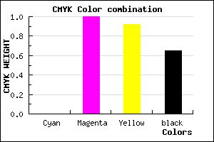#590007 color CMYK mixer