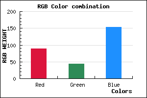 rgb background color #592C9A mixer