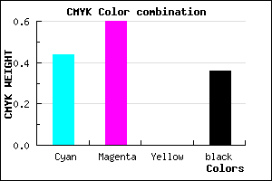 #5B41A2 color CMYK mixer