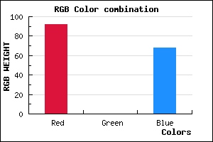 rgb background color #5C0044 mixer
