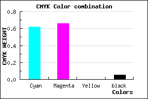 #5C53F2 color CMYK mixer