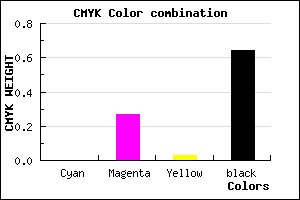 #5D445A color CMYK mixer