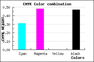 #5D4686 color CMYK mixer