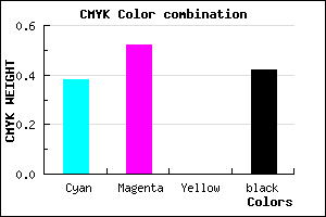 #5D4795 color CMYK mixer