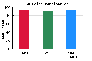 rgb background color #5D5B5C mixer