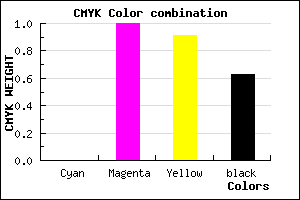 #5F0009 color CMYK mixer