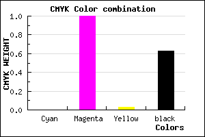 #5F005C color CMYK mixer