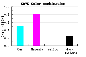 #5F23BF color CMYK mixer