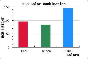 rgb background color #5F5390 mixer