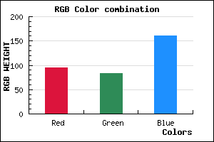 rgb background color #5F53A0 mixer