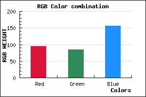 rgb background color #5F549C mixer