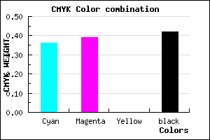 #5F5A94 color CMYK mixer