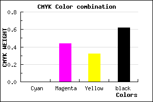 #613642 color CMYK mixer