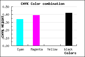 #615A94 color CMYK mixer