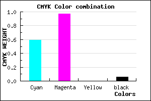 #6207EF color CMYK mixer