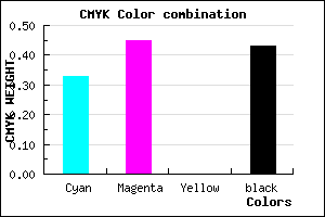 #625092 color CMYK mixer