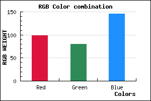 rgb background color #625092 mixer