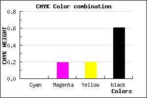 #63504F color CMYK mixer