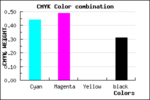 #635AB0 color CMYK mixer